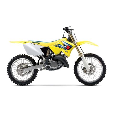 SUZUKI RM125 OWNER'S SERVICE MANUAL Pdf 